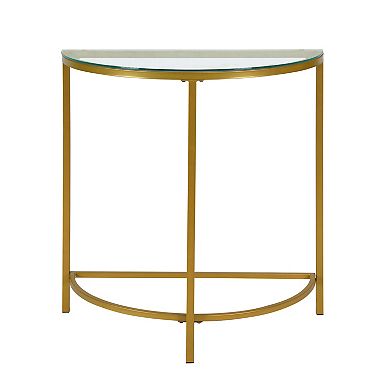 Carolina Living Fenice Half-Round Console Table