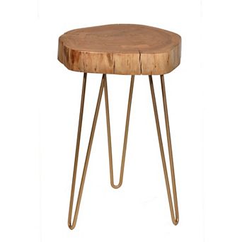 Carolina Living Seti Live Edge Accent Table