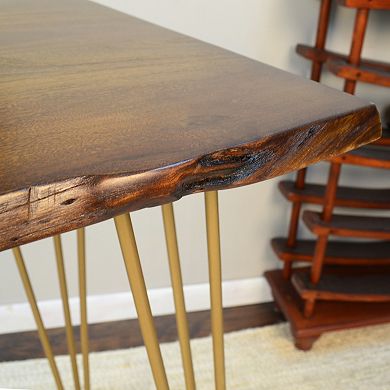 Carolina Living Seti Live Edge Dining Table