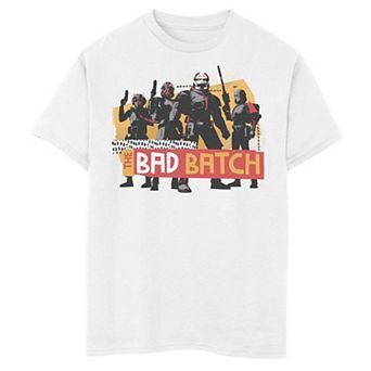 Boys 8-20 Star Wars Clone Wars Bad Batch Poster Graphic Tee