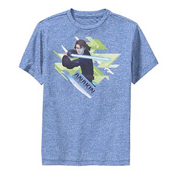 Boys 8-20 Star Wars Anakin Lightsaber Pose Performance Graphic Tee