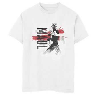 Boys 8-20 Star Wars Darth Maul Color Pop Poster Graphic Tee