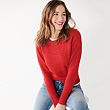 Deals List: Apt. 9 Womens Embellished Pullover Sweater