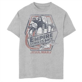 Boys 8-20 Star Wars AT-AT Walkers Hoth Empire Strikes Back Graphic Tee