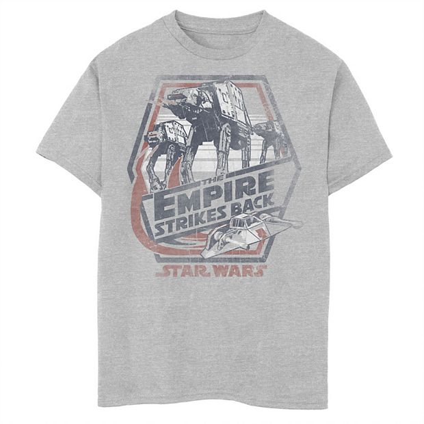 Boys 8-20 Star Wars AT-AT Walkers Hoth Empire Strikes Back Graphic Tee