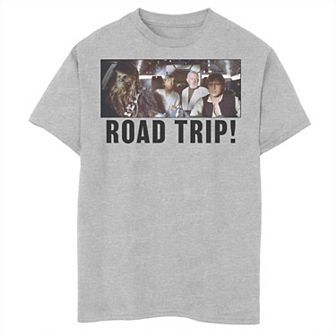 Boys 8-20 Star Wars Group Shot Road Trip Graphic Tee