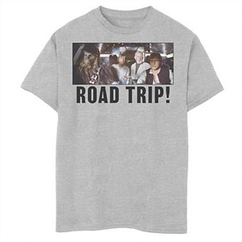 Boys 8-20 Star Wars Group Shot Road Trip Graphic Tee