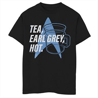Boys 8-20 Star Trek Next Generation Tea Earl Grey Graphic Tee