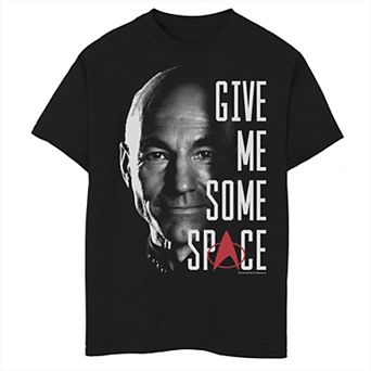 Boys 8-20 Star Trek Next Generation Picard Some Space Graphic Tee