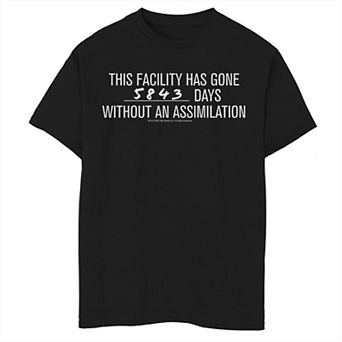 Boys 8-20 Star Trek: Picard 5843 Days Without An Assimilation Graphic Tee