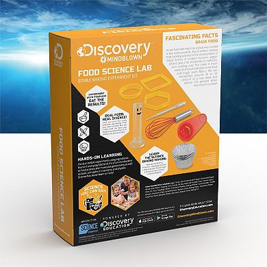 Discovery #Mindblown Food Science Lab Edible Baking Experiment Kit