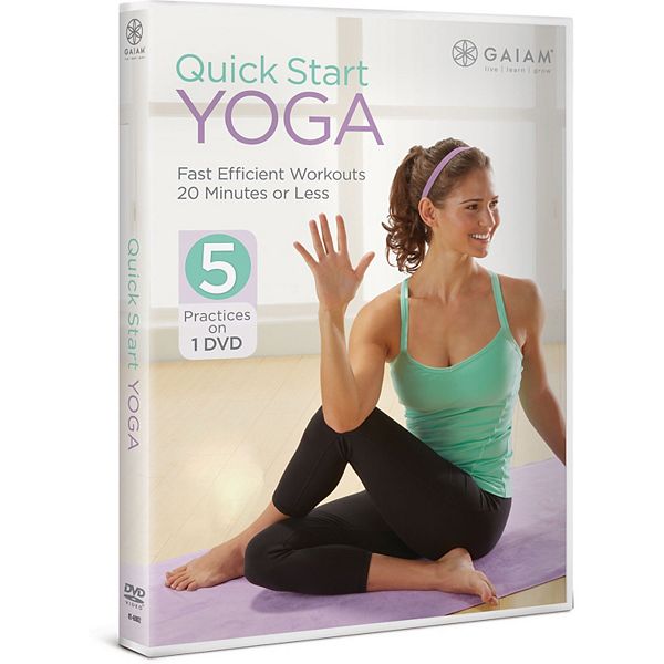 Quick Start Yoga Workout Dvd By Gaiam