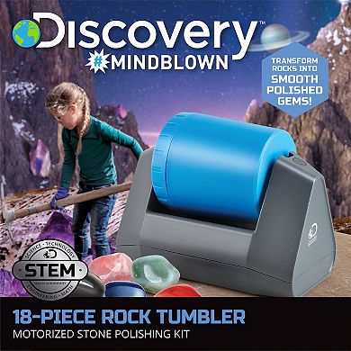 Discovery #Mindblown 18-piece Rock Tumbler
