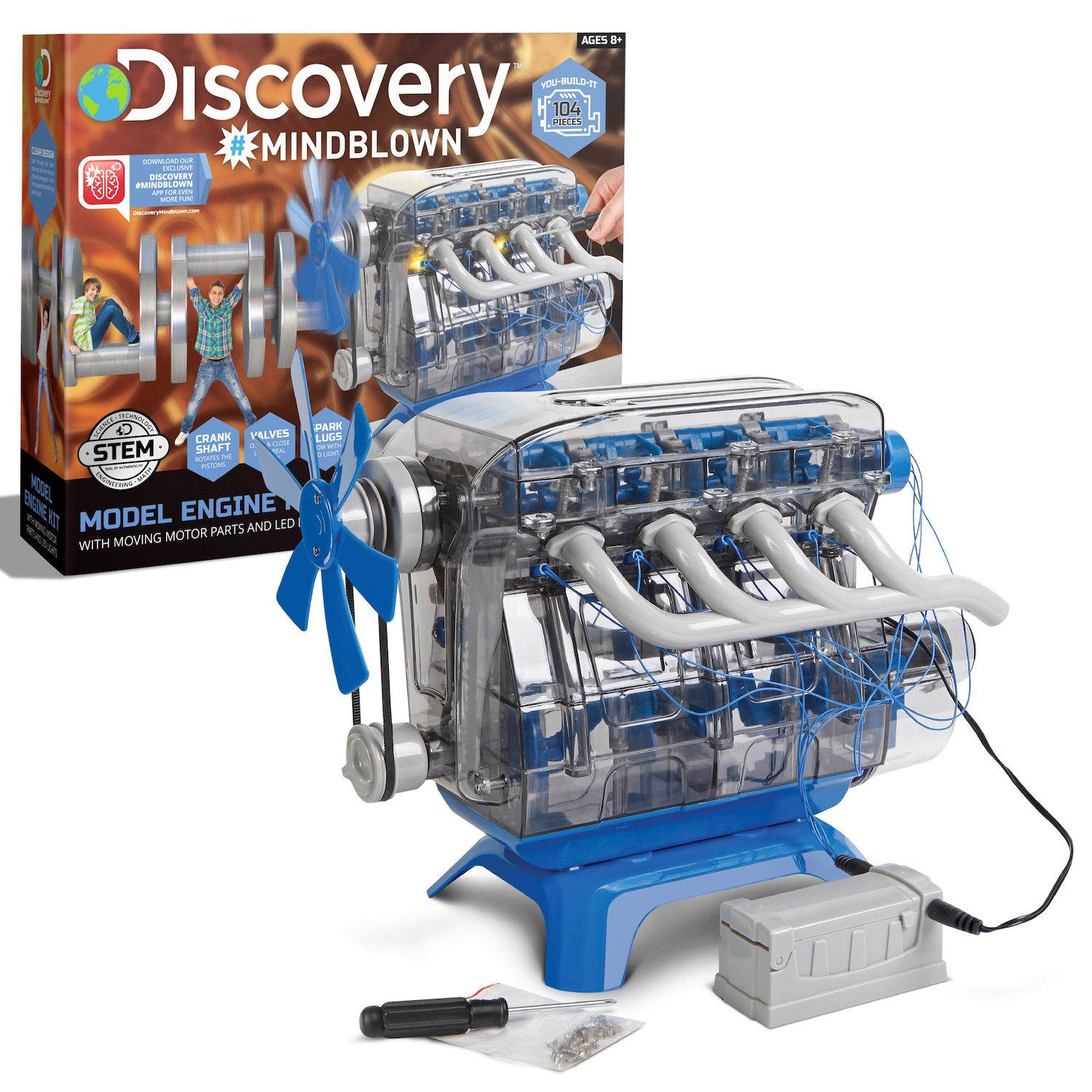 Детские игрушки DISCOVERY Kids Diy Toy Model Engine Kit
