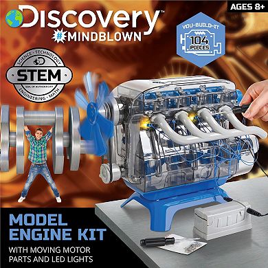 Discovery #Mindblown Toy Kids Model Engine Kit