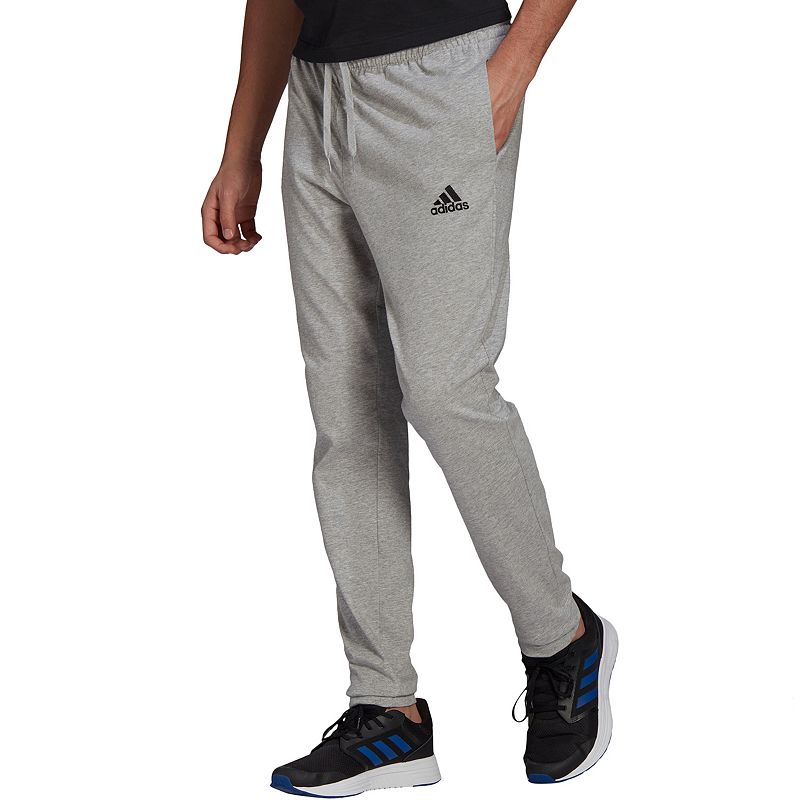 28221915 Mens adidas Single Jersey Tapered Pants, Size: Sma sku 28221915
