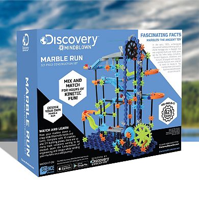 Discovery #Mindblown Toy Marble Run 321-piece Construction Set