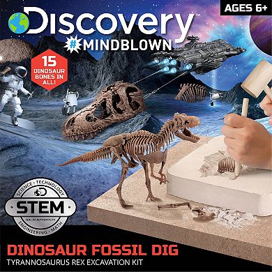 Discovery #Mindblown Dinosaur Fossil Dig T-Rex Excavation Kit