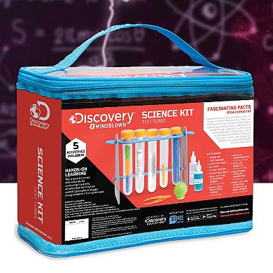 Discovery #MINDBLOWN Science Kit Test Tube - 19 Piece Kit