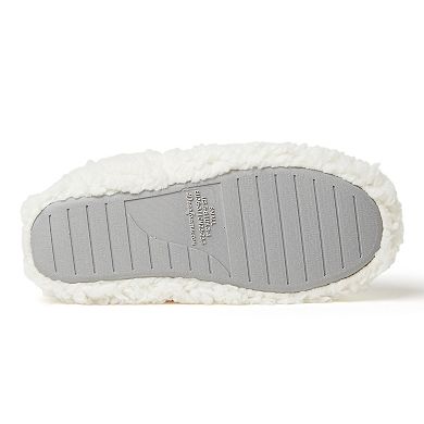 Women's Dearfoams Chelsea Furry Quilted Bootie Slippers