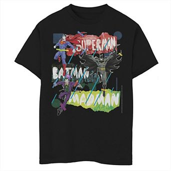 Boys 6-20 DC Comics Justice League Stacked Characters Tee