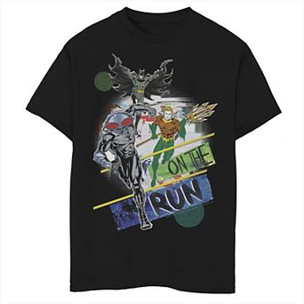 Boys 6-20 DC Comics Justice League Black Manta Chase Tee