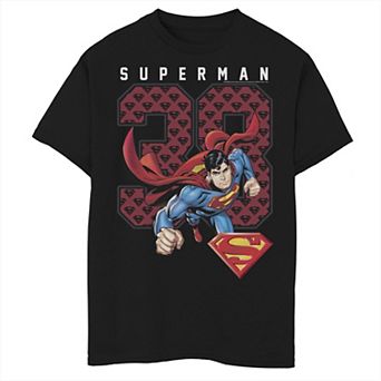 Boys 8-20 DC Comics Superman Pop Out Logo Fill Tee