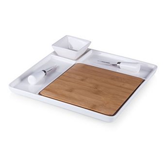 Toscana Peninsula Cutting Board & Serving Tray Set