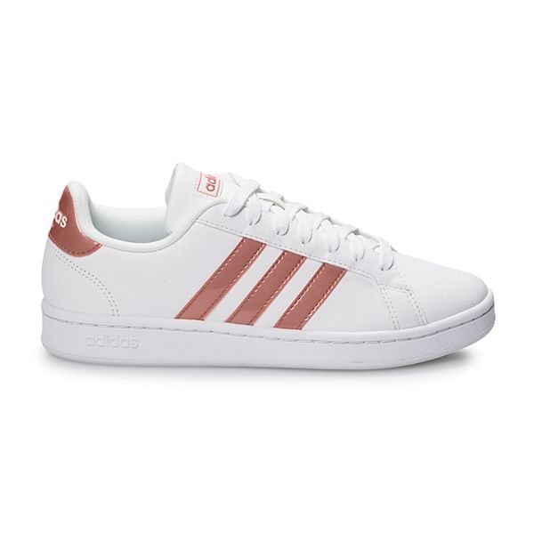 Adidas grand court rose best sale