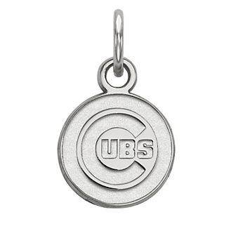 LogoArt Sterling Silver Chicago Cubs Mini Pendant