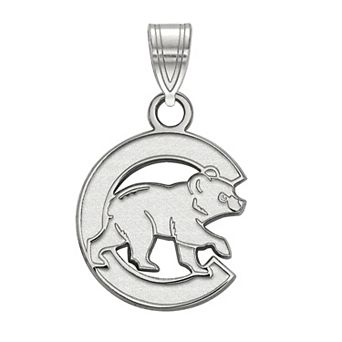 LogoArt 14k Gold Chicago Cubs Small Walking Bear Pendant