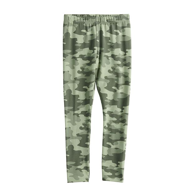 Girls on sale army leggings