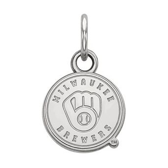 LogoArt Milwaukee Brewers 14k Gold Mini Pendant