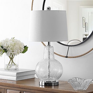 Safavieh Atlas Glass Base Table Lamp