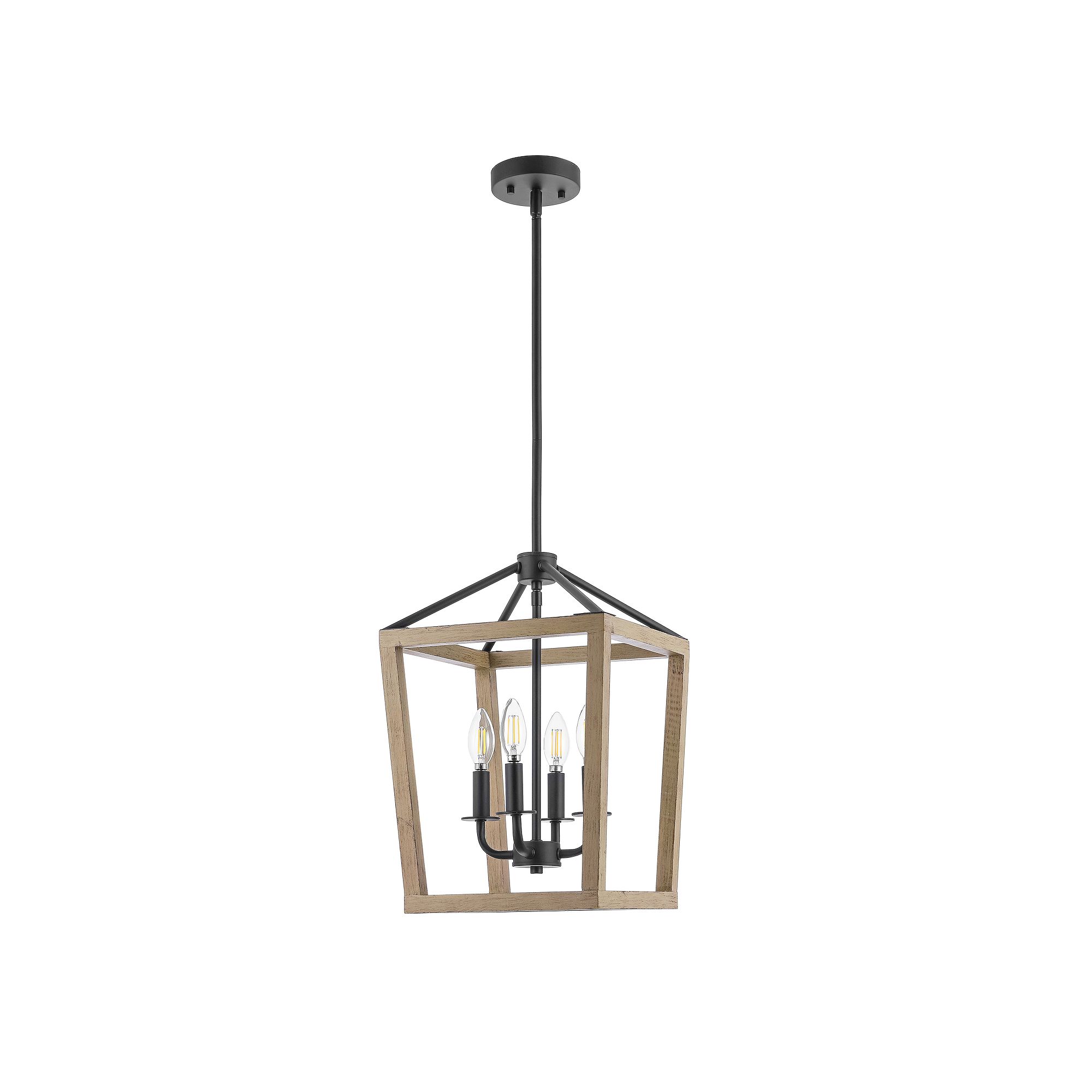 Safavieh Valdis Pendant Lamp, Black