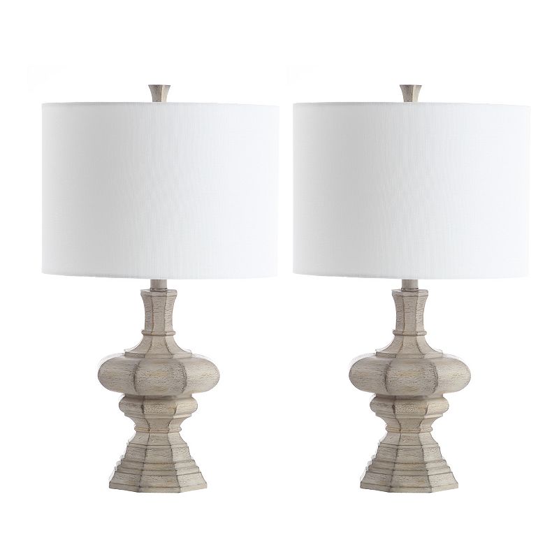 Safavieh Melville 2-pc. Table Lamp Set, Grey