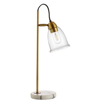 Safavieh Gibson Gold Marble Table Lamp
