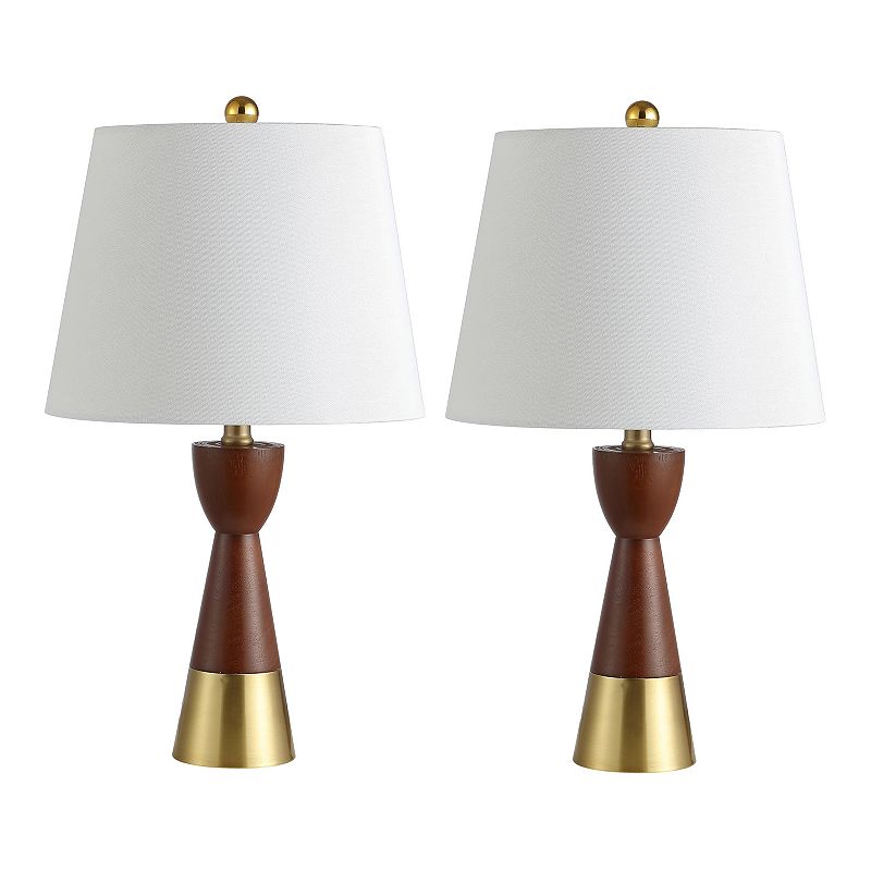 28231596 Safavieh Renni 2-pc. Table Lamp Set, Brown sku 28231596