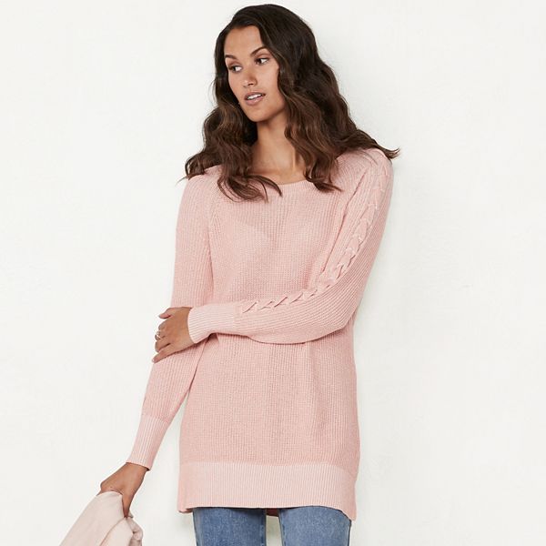 Kohls womens sale tunic sweaters