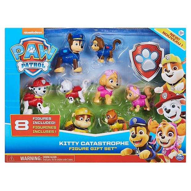 PAW Patrol Kitty Catastrophe Gift Set with 8 Collectible Figures