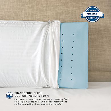 SensorPEDIC Ultra Comfort Transcend Memory Foam Jumbo Bed Pillow