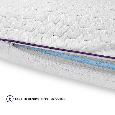 SensorPEDIC Temperature Regulating Coolest Comfort Memory Foam Bed Pillow