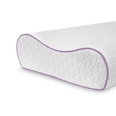 SensorPEDIC Temperature Regulating Coolest Comfort Contour Memory Foam Bed Pillow