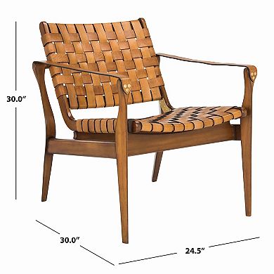 Safavieh Dilan Safari Accent Chair