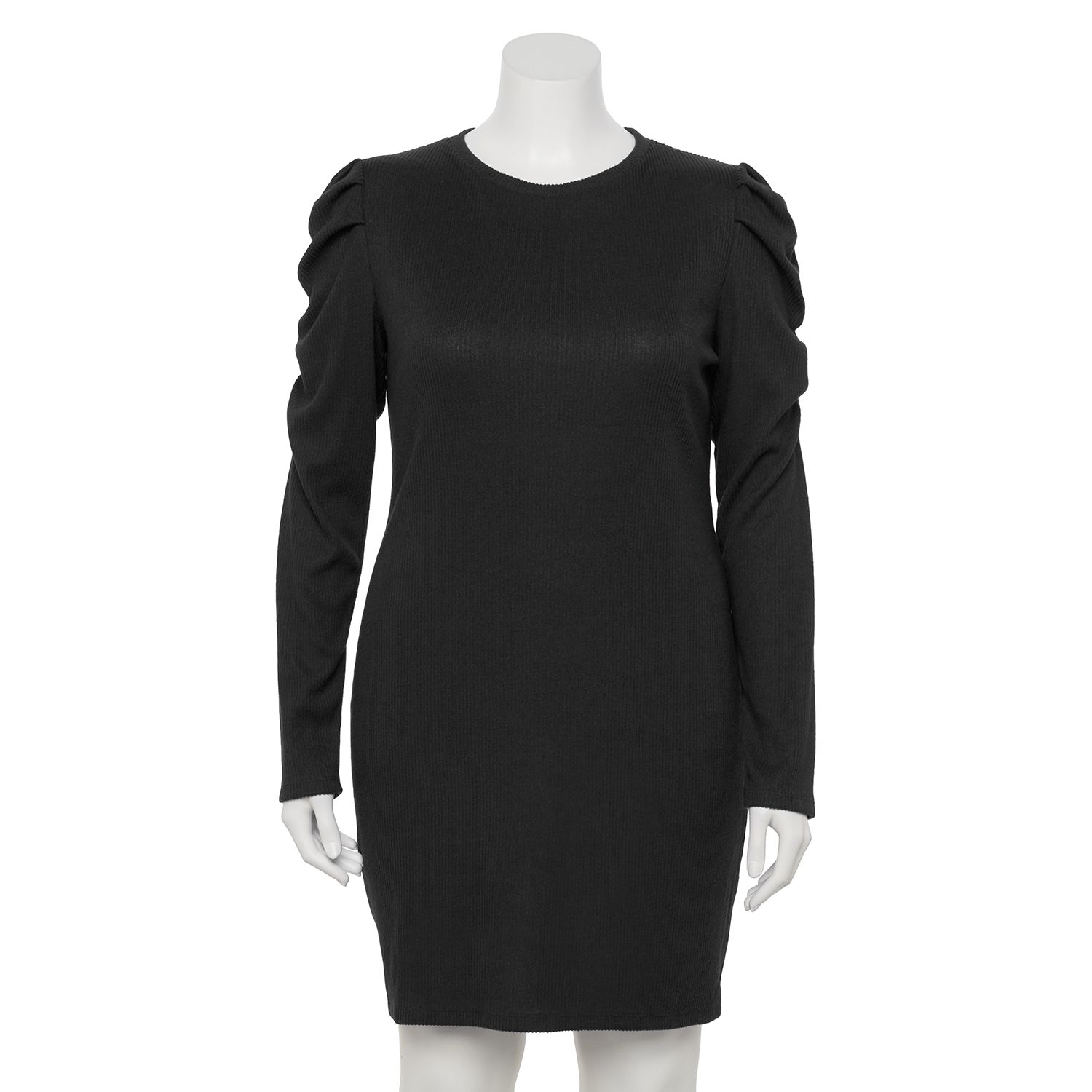 junior plus size black dresses