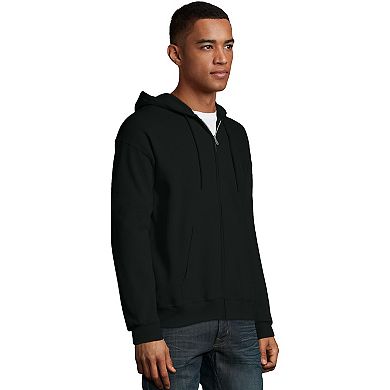 Men's Hanes® EcoSmart Fleece Full-Zip Hooded Jacket