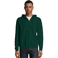 Hanes Kids' Comfort Blend Eco Smart Full-zip Hoodie - Dark Green