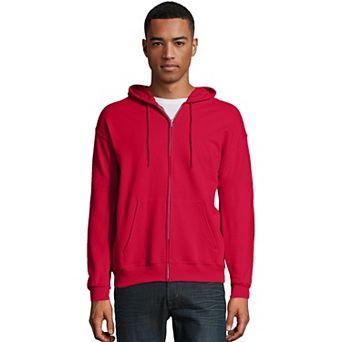 Men's Hanes® EcoSmart Fleece Full-Zip Hooded Jacket