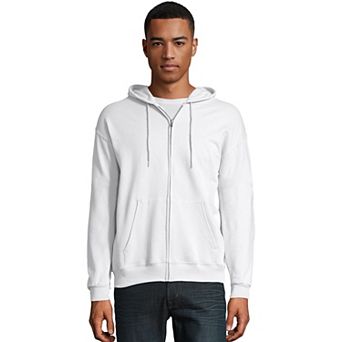 Men's Hanes® EcoSmart Fleece Full-Zip Hooded Jacket