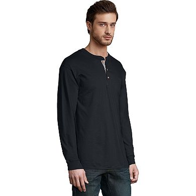 Men's Hanes Beefy Heavyweight Henley